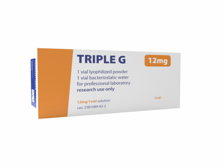 Retatrutide 12 mg innovador para adelgazar, ayuda a controlar el apetito y quemar grasa.