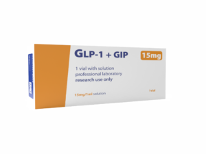Tirzepatide 15mg vial – dual GIP/GLP-1 research peptide
